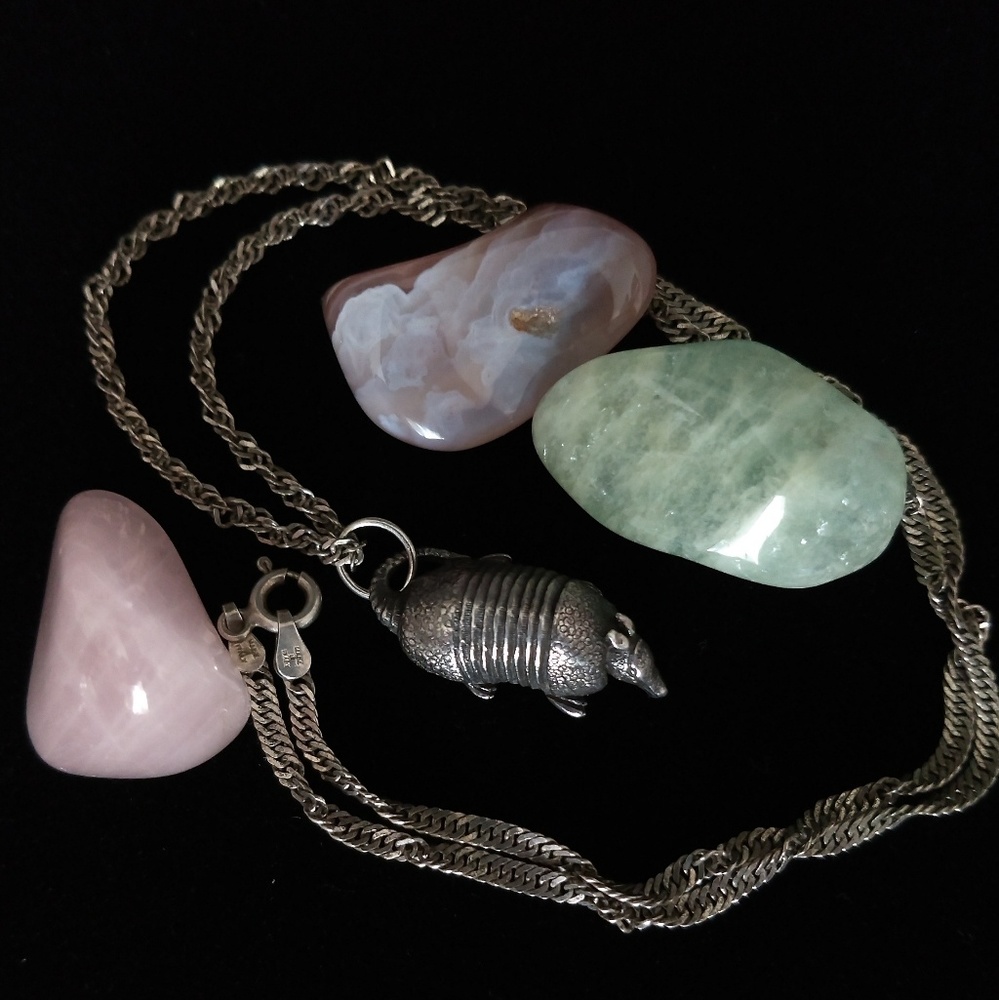 Silver Pendant and Great Silver Chain $firm